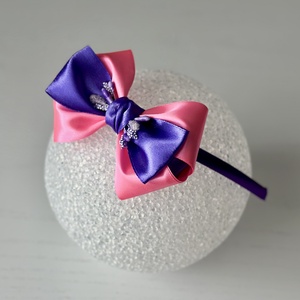 Bentita handmade cu funda din satin - îmbrăcăminte și modă - accesorii păr - accesorii de păr - Artynos.ro