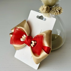 Clama de par cu funda din satin - îmbrăcăminte și modă - accesorii păr - accesorii de păr - Artynos.ro