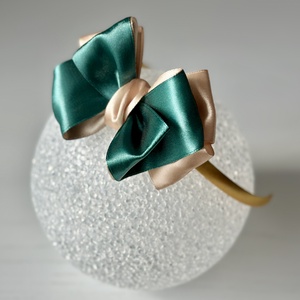 Bentita handmade cu funda din satin - îmbrăcăminte și modă - accesorii păr - accesorii de păr - Artynos.ro