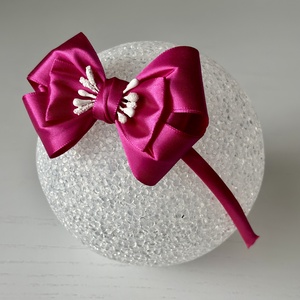 Bentita handmade cu funda din satin, Imbracaminte si moda, Accesorii par, Accesorii de par, Cusatura, Altele, ARTYNOS