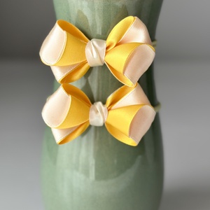 Elastice de par handmade cu funda din satin, Imbracaminte si moda, Accesorii par, Accesorii de par, Cusatura, Altele, ARTYNOS