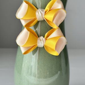 Elastice de par handmade cu funda din satin - îmbrăcăminte și modă - accesorii păr - accesorii de păr - Artynos.ro