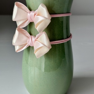 Elastice de par handmade cu funda din satin, Imbracaminte si moda, Accesorii par, Accesorii de par, Cusatura, Altele, ARTYNOS