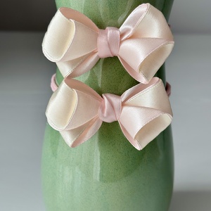 Elastice de par handmade cu funda din satin - îmbrăcăminte și modă - accesorii păr - accesorii de păr - Artynos.ro