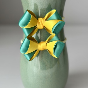 Elastice de par handmade cu funda din satin, Imbracaminte si moda, Accesorii par, Accesorii de par, Cusatura, Altele, ARTYNOS