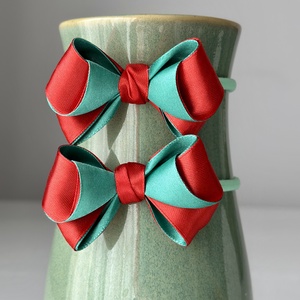 Elastice de par handmade cu funda din satin, Imbracaminte si moda, Accesorii par, Accesorii de par, Cusatura, Altele, ARTYNOS