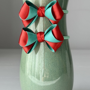 Elastice de par handmade cu funda din satin - îmbrăcăminte și modă - accesorii păr - accesorii de păr - Artynos.ro