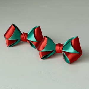 Elastice de par handmade cu funda din satin - îmbrăcăminte și modă - accesorii păr - accesorii de păr - Artynos.ro