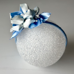 Bentita handmade cu floare din satin - îmbrăcăminte și modă - accesorii păr - accesorii de păr - Artynos.ro