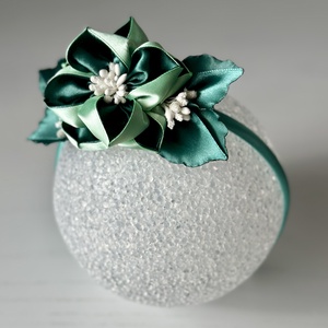 Bentita handmade cu floare din satin, Imbracaminte si moda, Accesorii par, Accesorii de par, , ARTYNOS