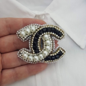 Brosa handmade tip Chanel  - Artynos.ro