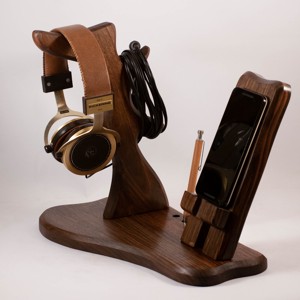 Suport pentru căști și telefon mobil, organizator desktop -  - Artynos.ro