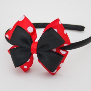 Bentita Masnis, cravata de par - Minnie Mouse, buline rosii, , , ARTYNOS