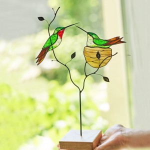 Colibri pereche decor de masă - casă & stil de viață - accesorii pentru decorat casa - decorațiuni de masă și decorațiuni pentru rafturi  - decorațiuni de masă - Artynos.ro