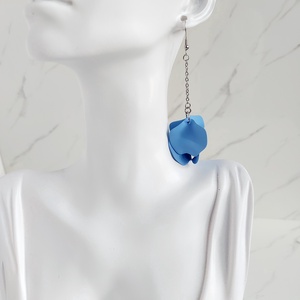 Cercei lungi petale, Bijuterii, Cercei, Cercei lungi, Confectionarea bijuteriilor, ARTYNOS