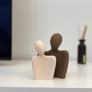 Statui cuplu (barbat, femeie) design Minimalist - casă & stil de viață - decorațiuni de casă - decorațiuni de masă și rafturi - decorațiuni de masă - Artynos.ro