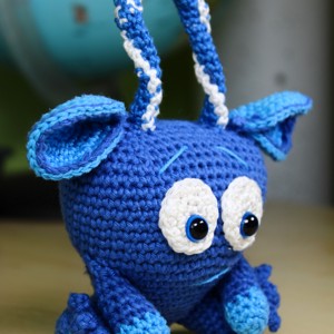 Monstrul Bluu - jucării și echipamente pentru copii - plușuri - monstru de pluș - Artynos.ro