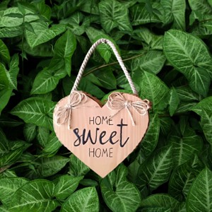 Semn de bun venit cu inscripția Home sweet home -  - Artynos.ro