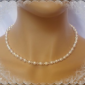 Nunta, colier de mireasa, cristal swarovski SL-ESW01 - Artynos.ro