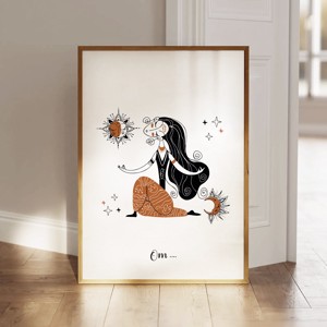 Yoga poster, yoga motivational imagine, yoga studio decor de perete, , , ARTYNOS