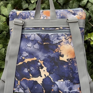 Rucsac impermeabil Blue Geode - geantă și husă - genți de umăr și genți de mână - raniță - Artynos.ro