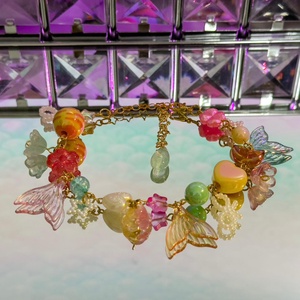 Brățară Handmade Mermaid Sunset - bijuterii - brățări - brățări din mărgele - Artynos.ro