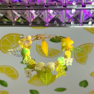Bratara Handmade Lemon Blossom - Artynos.ro