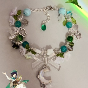 Brățară Handmade Inspirată de Venti � Genshin Impact - bijuterii - brățări - brățări din mărgele - Artynos.ro