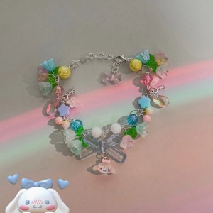 Brățară Handmade Inspirată de Cinnamoroll Cottagecore - bijuterii - brățări - brățări din mărgele - Artynos.ro