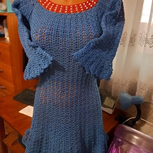 Rochie Cu Colier Inserat - Artynos.ro