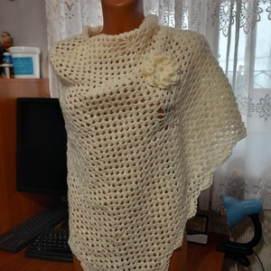 Sal Cu Brosa Si Cercei Bonus - îmbrăcăminte și modă - eșarfe, pălării, fularuri - șaluri - Artynos.ro