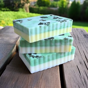Săpun de lapte de capră Lush Citrus-Mojito/big/ - baie și frumusețe - săpunuri și articole de igienă - săpun artizanal - Artynos.ro