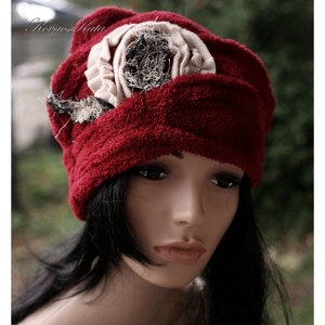 MIRJAM - wellsoft sapka / bordó, Imbracaminte si moda, Esarfe, palarii, fularuri, Caciula, Cusatura, ARTYNOS