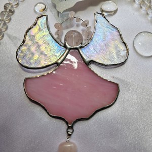 Inger de cristal in roz - Artynos.ro