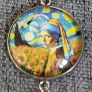 Brățară medicală din oțel cu lentile din sticlă -  - Artynos.ro