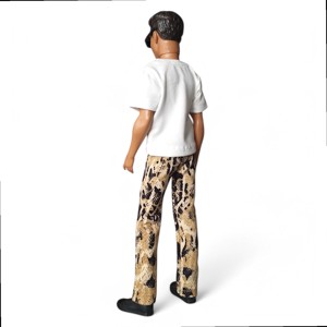 Tricou pentru băieți, tricou Ken, cu model de motociclist � îmbrăcăminte pentru păpuși de tip Barbie (f007tm) -  - Artynos.ro