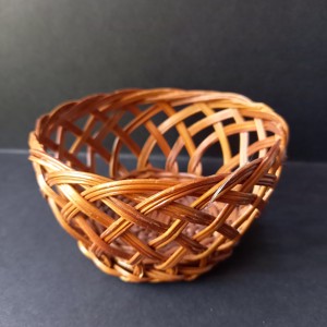 Cosulet impletit din stuf, cu diametrul de 10 cm, pentru decorare , , , ARTYNOS