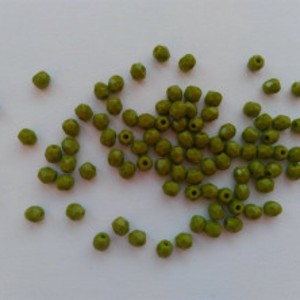 Margele cehe din sticla fatetata - 3mm - 100 buc / pachet - verde, , , Perla de sticla ceha fatetata
Dimensiune: 3mm
100 de bucati per pachet, ARTYNOS