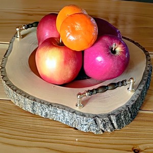 Tavă unică din trunchi de nuc -  - Artynos.ro