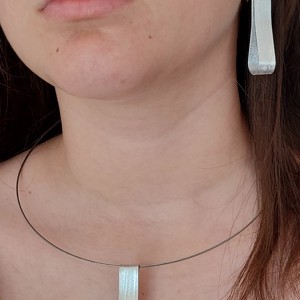 Minimală în formă de pană din aluminiu - bijuterii - seturi de bijuterii - Artynos.ro Minimală în formă de pană din aluminiu - bijuterii - seturi de bijuterii - Artynos.ro