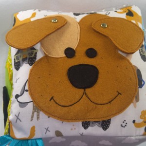 Cub pentru copii, jucarie moale, jucarie Montessori, jucarie pentru calatorii, Jucarii si echipamente pentru copii, Jucarii bebelusi, Cub pentru copii, Cusatura, ARTYNOS