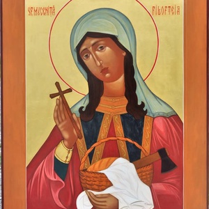 Icoana  Sf. Nicolae.  27x32.  - casă & stil de viață - decorațiuni de casă - picturi murale - artă de perete din lemn - Artynos.ro