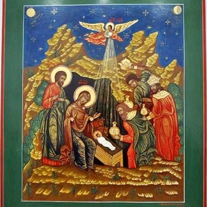 Icoana  Sf. Nicolae.  27x32.  - casă & stil de viață - decorațiuni de casă - picturi murale - artă de perete din lemn - Artynos.ro