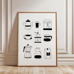Poster de cafea, decor de perete bucatarie, imagine, , , ARTYNOS