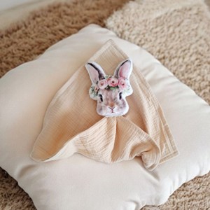 SnoozeZoo Nappy Bunny, SzundiZoo în formă deiepurașpătură de dormit moale și pufoasă -  - Artynos.ro
