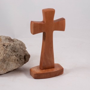 Cruce din lemn cu piedestal, cruce de masa, , , ARTYNOS