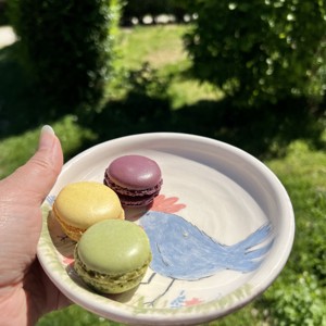 Farfurie de desert din ceramica Micul dejun la tara - Artynos.ro