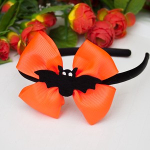 Masnis bentita par cravata Halloween liliac portocaliu, , , ARTYNOS