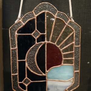 Ornament din sticlă colorată pentru fereastră  - casă & stil de viață - accesorii pentru decorat casa - decorațiuni de geam și decorațiuni de ușă  - ornamente de ușă  - Artynos.ro