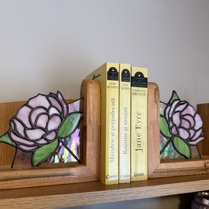 Suport pentru cărți handmade (Bookends) � decor elegant pentru birou sau bibliotecă - casă & stil de viață - decorațiuni de casă - decorațiuni de masă și rafturi - suport de carte - Artynos.ro